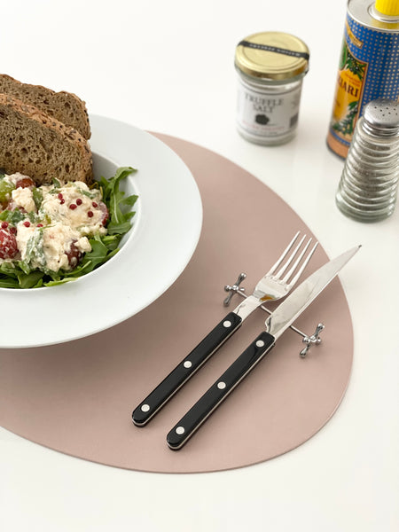 Silver long Cutlery rest